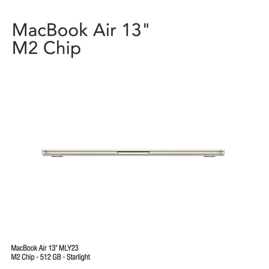 MacBook Air 13.6" Retina [MLY43] M2 Chip 512 GB - Starlight